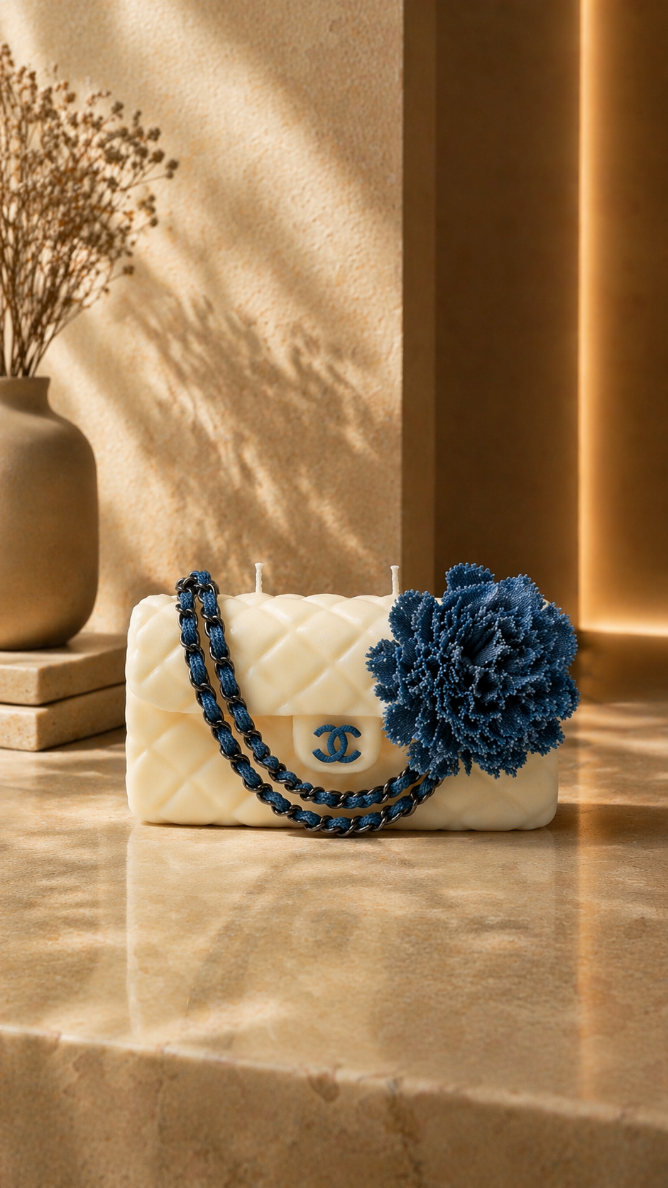 The White Classic & Denim Flower Couture