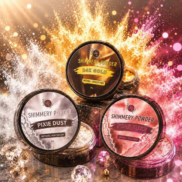 Shimmery Powder for the Radiant YOU