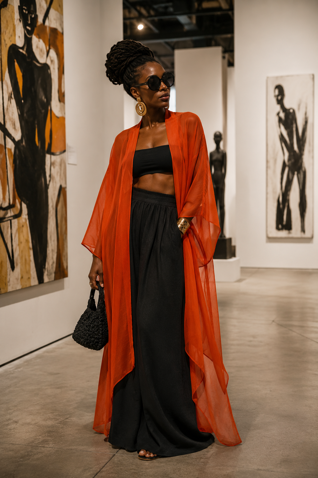 Sheer Cover Up Kimono