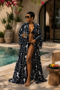 Midnight Bloom Kimono