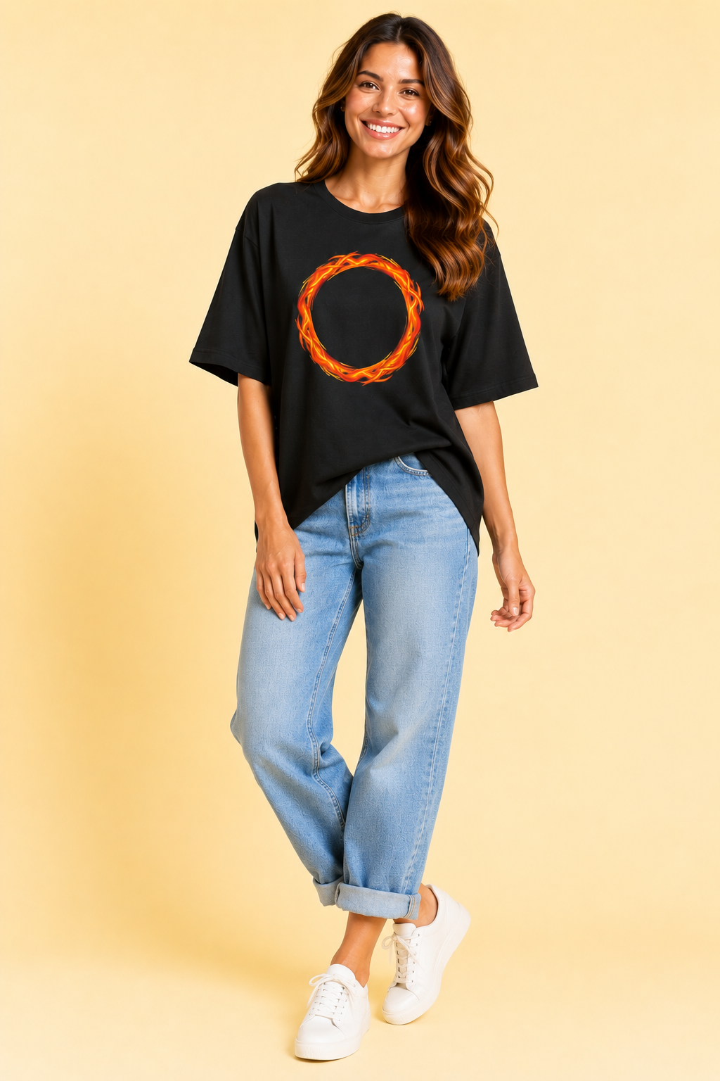 Blaze Your Own Way Ring Of Fire T-Shirt