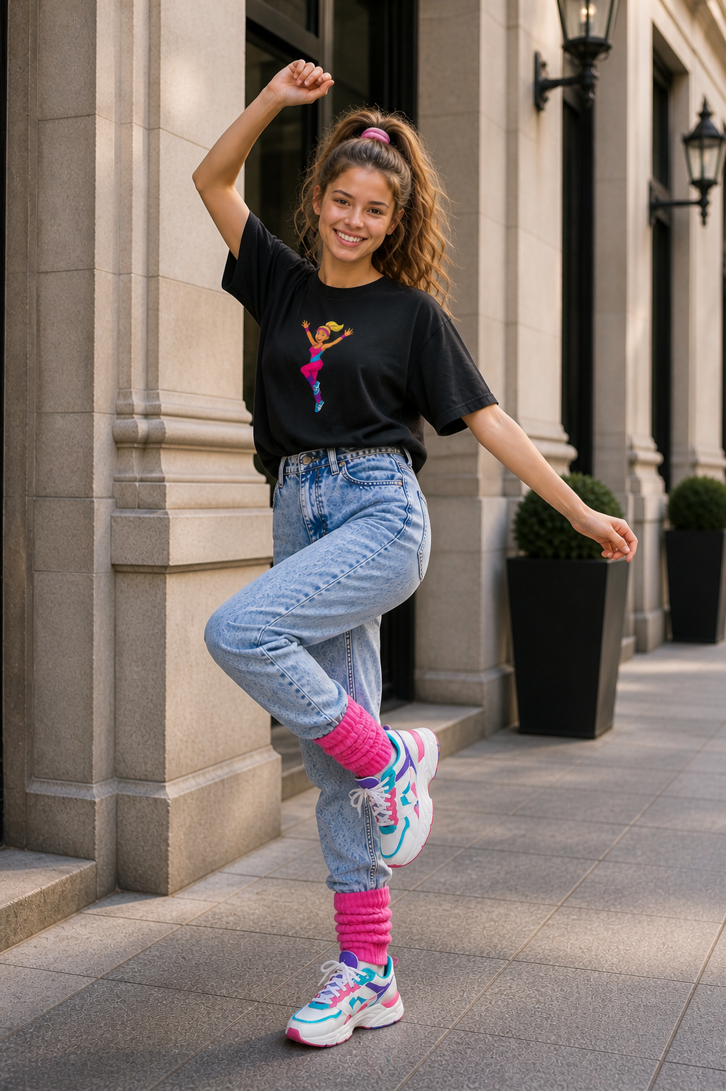 High Energy 80's Aerobics Queen T-Shirt
