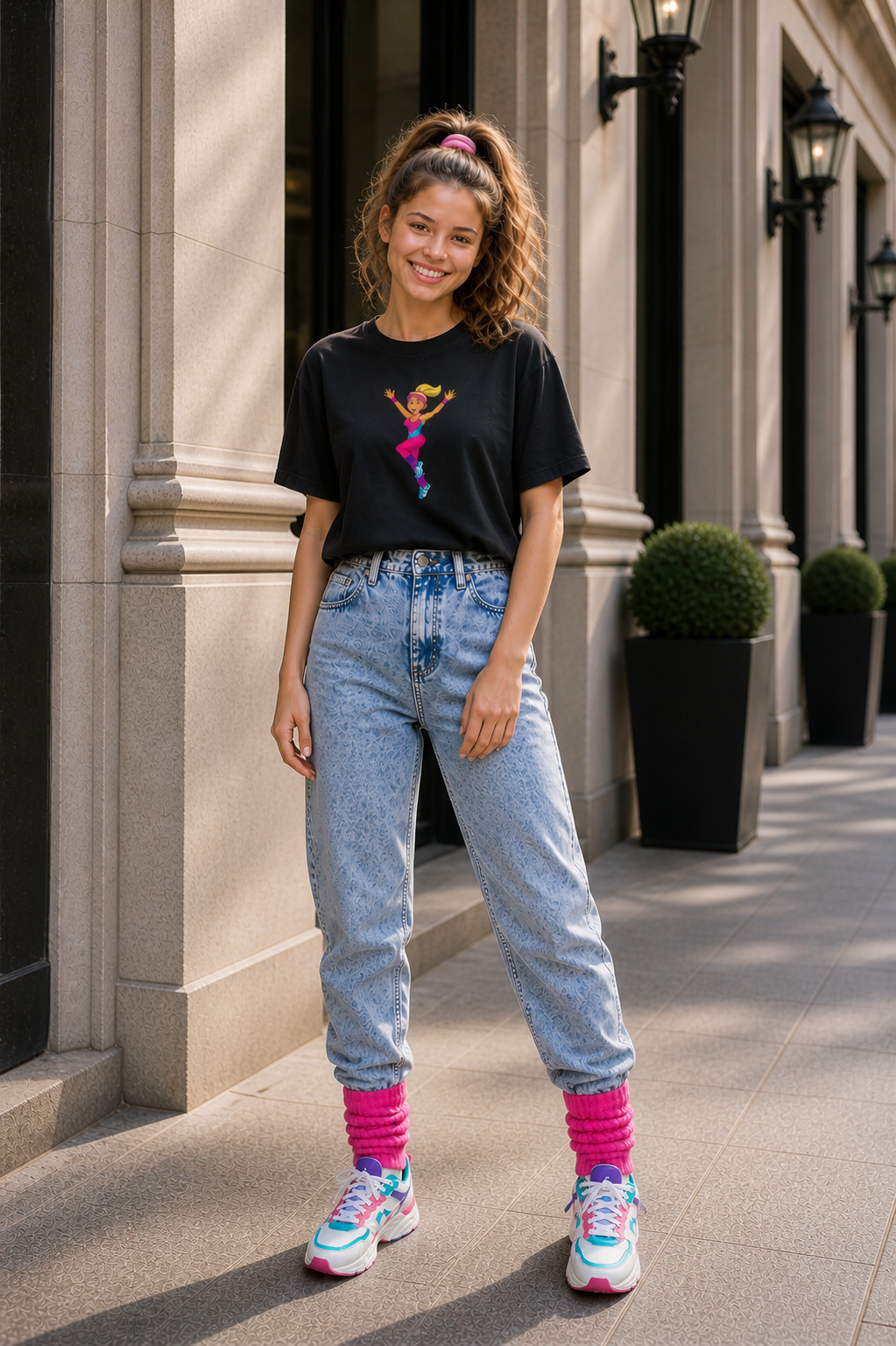 High Energy 80's Aerobics Queen T-Shirt