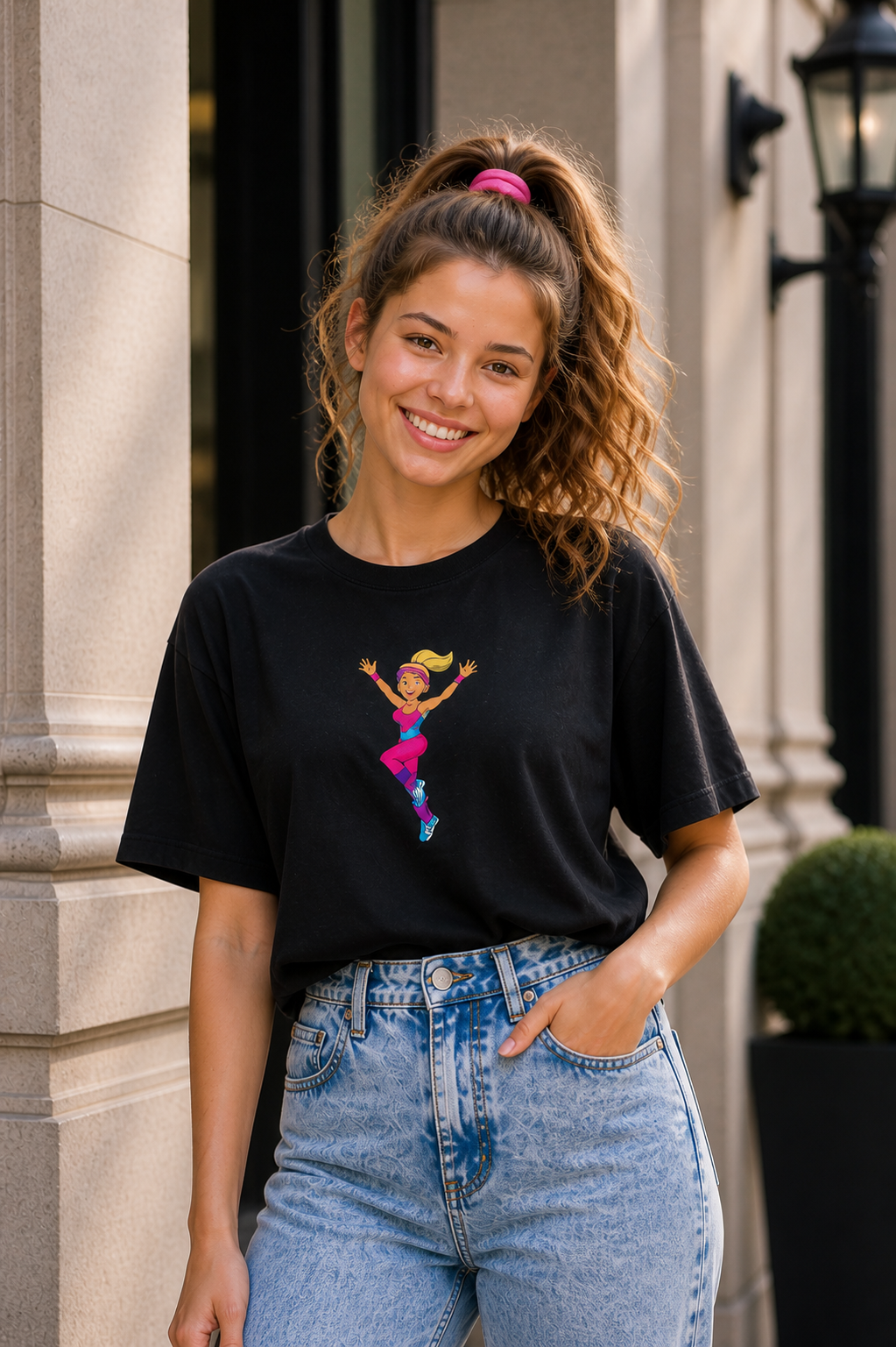 High Energy 80's Aerobics Queen T-Shirt