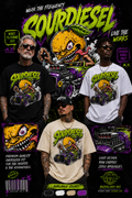 🍋🚗💨 Product Title:  Sour Diesel – Mad Lemon Rat Rod Tee