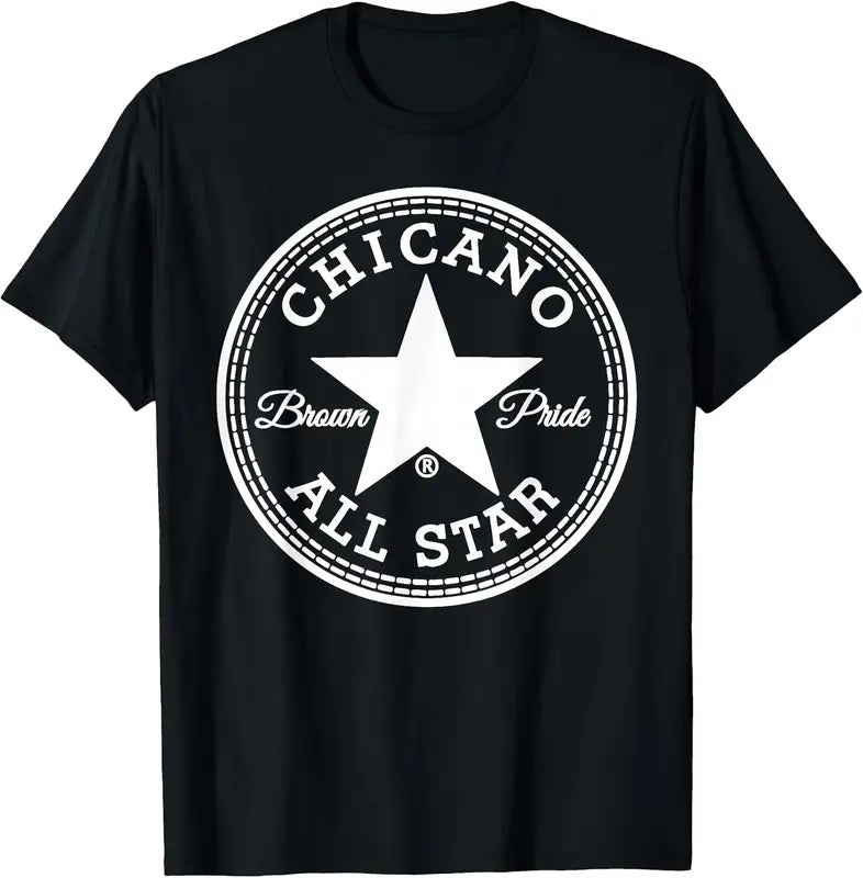 Chicano Style Art Graphic Tee – Mexican Clothes, Lowrider Gangster Cholo T-Shirt for Men & Women