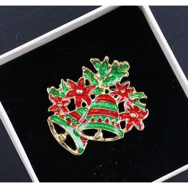 Christmas Collection Brooch Boutonnieres - 12 Styles