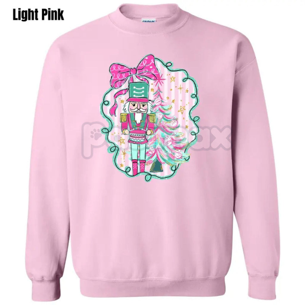 Chunky Nutcracker Holiday Sweatshirt 'NLB' – Festive Vintage Christmas Style Crewneck