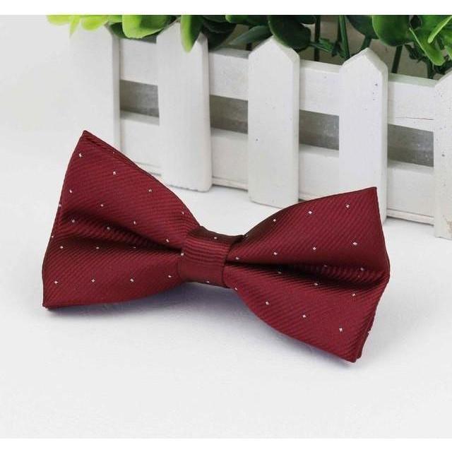 Classic Polka Collection Bow Ties - 12 Colors