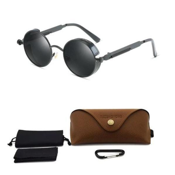 Classic Round Vintage Sunglasses Collection - 18 Colors