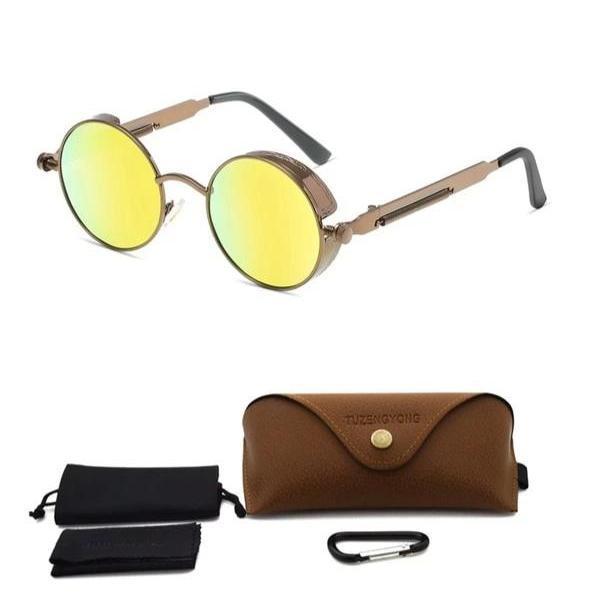 Classic Round Vintage Sunglasses Collection - 18 Colors
