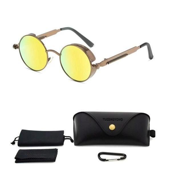 Classic Round Vintage Sunglasses Collection - 18 Colors
