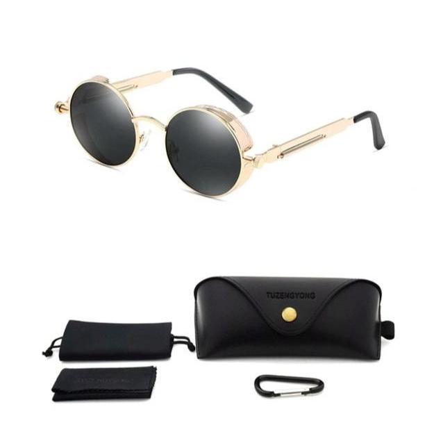 Classic Round Vintage Sunglasses Collection - 18 Colors