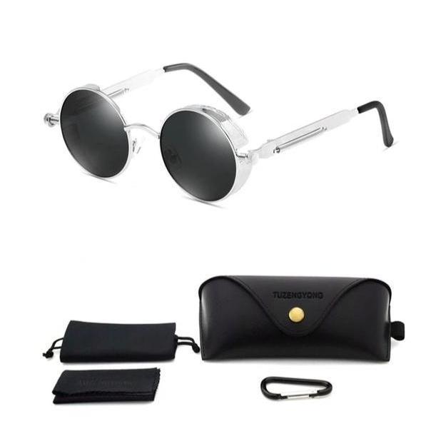 Classic Round Vintage Sunglasses Collection - 18 Colors