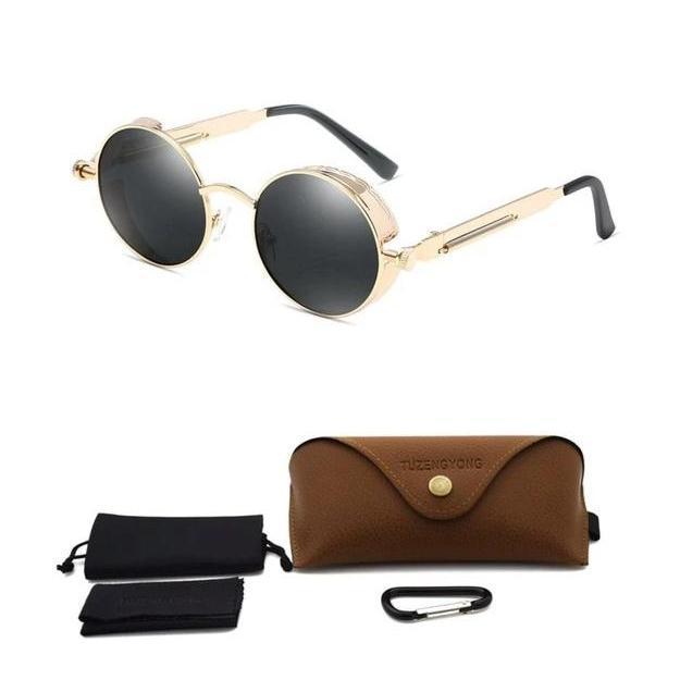 Classic Round Vintage Sunglasses Collection - 18 Colors