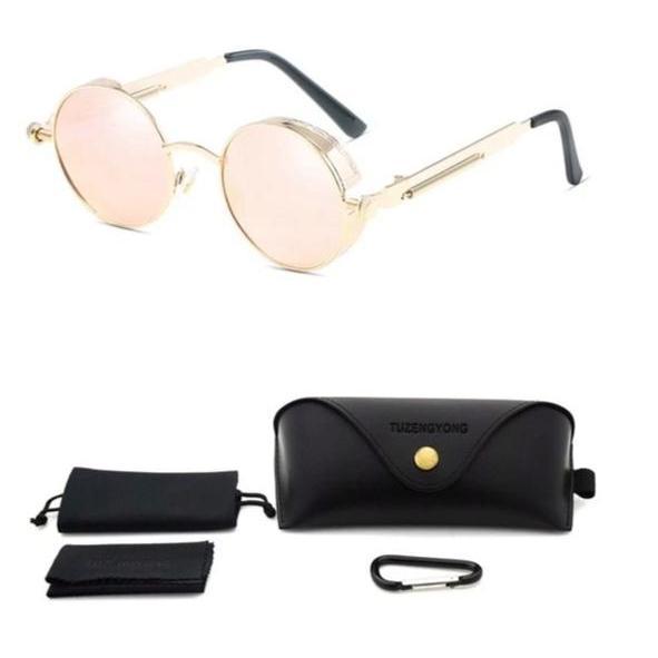 Classic Round Vintage Sunglasses Collection - 18 Colors