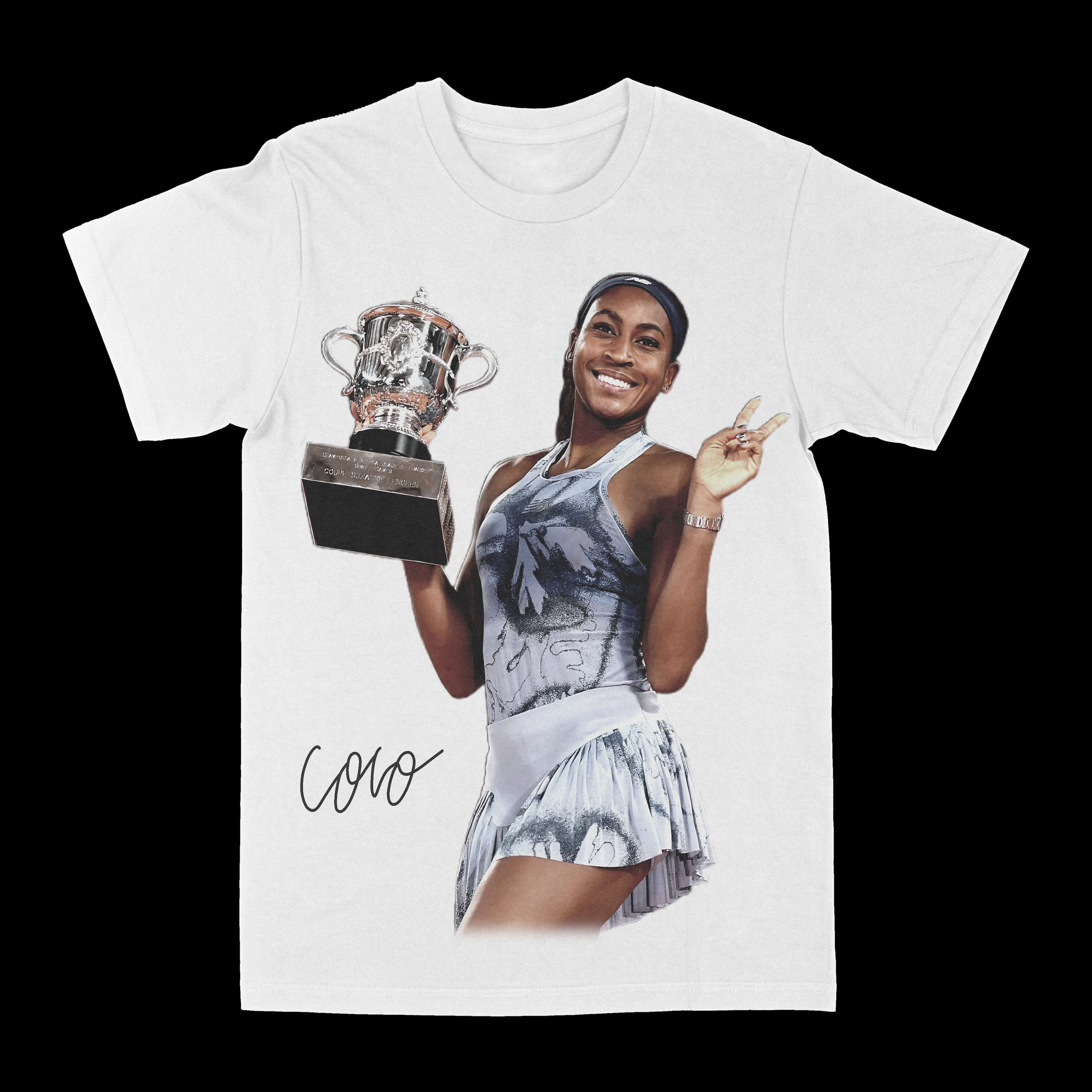 Coco Gauff "Champion" Graphic Tee