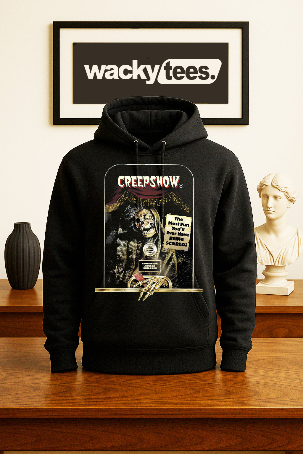 Creepshow The Most Fun You'll Ever Have Horror Terror Graphic Tee Shirt