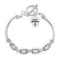 Crohn's Disease Awareness Partial Beaded Bracelets
