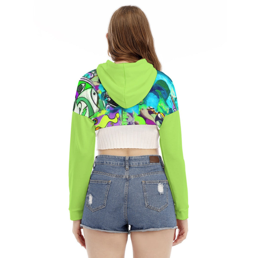 Cubist Women's Smock Short Hoodie