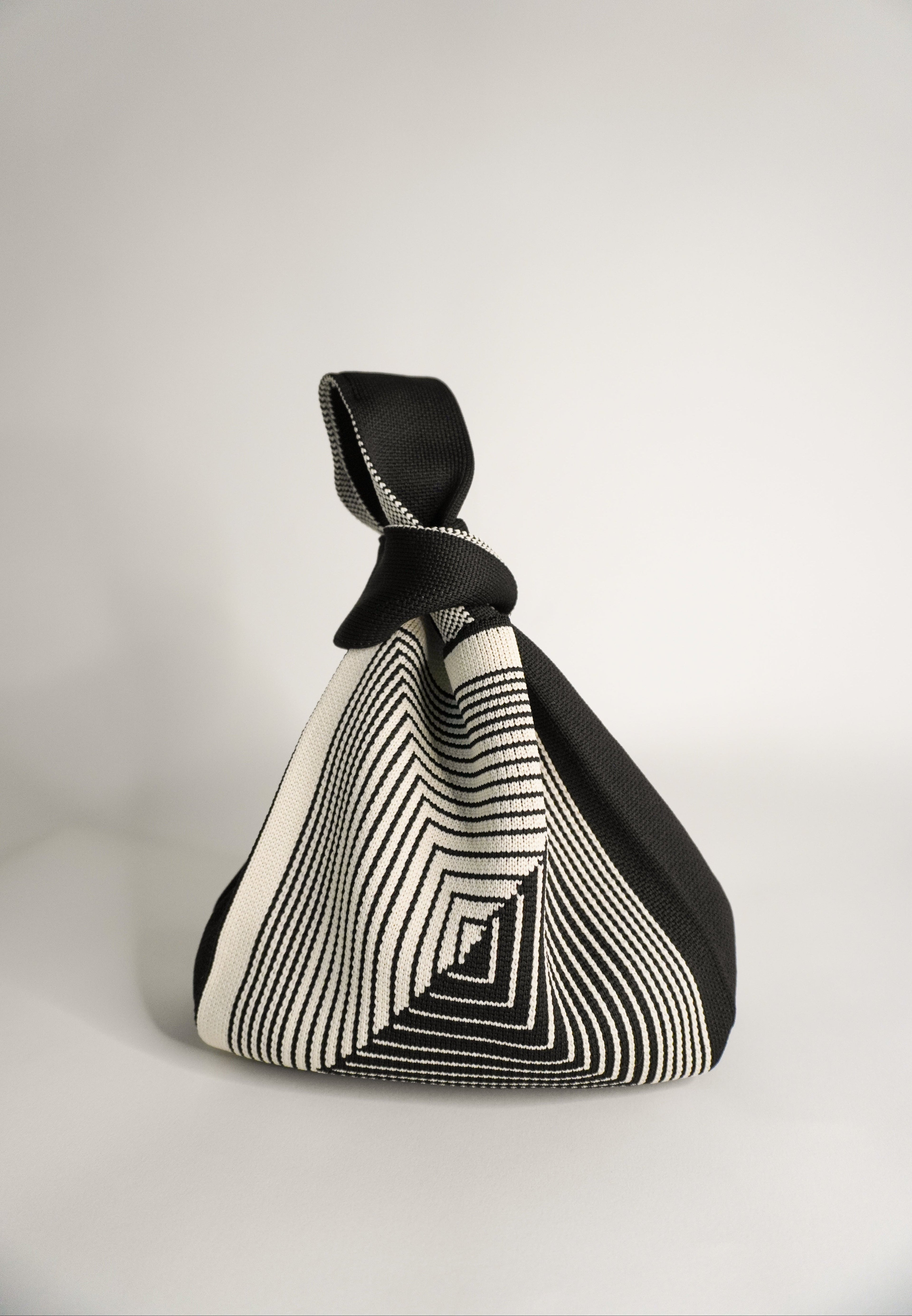 Labyrinth Black Handbag