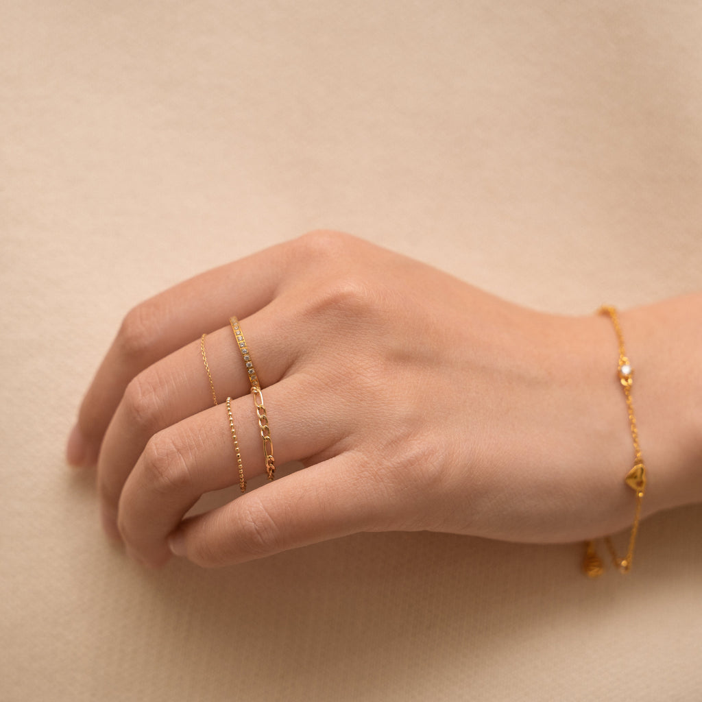 Dainty Heart CZ Bracelet