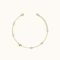 Dainty Heart CZ Bracelet