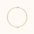 Dainty Paperclip Link Chain Anklet