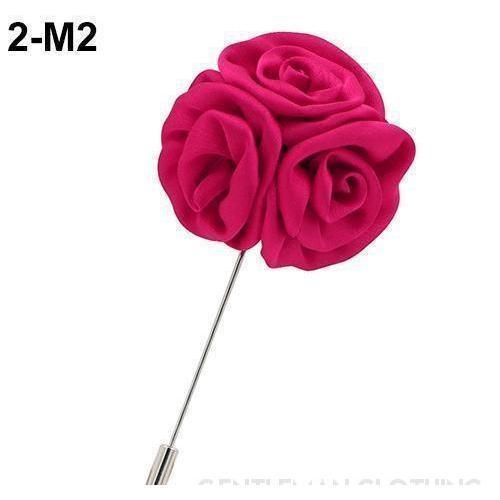 Delicate Rose Collection Brooches - 10 Colors