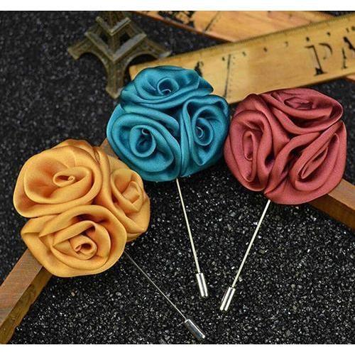 Delicate Rose Collection Brooches - 10 Colors