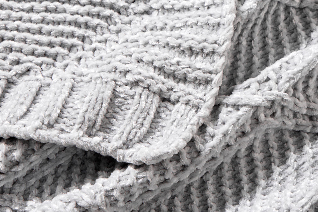 Diamond Chenille Throw Blanket