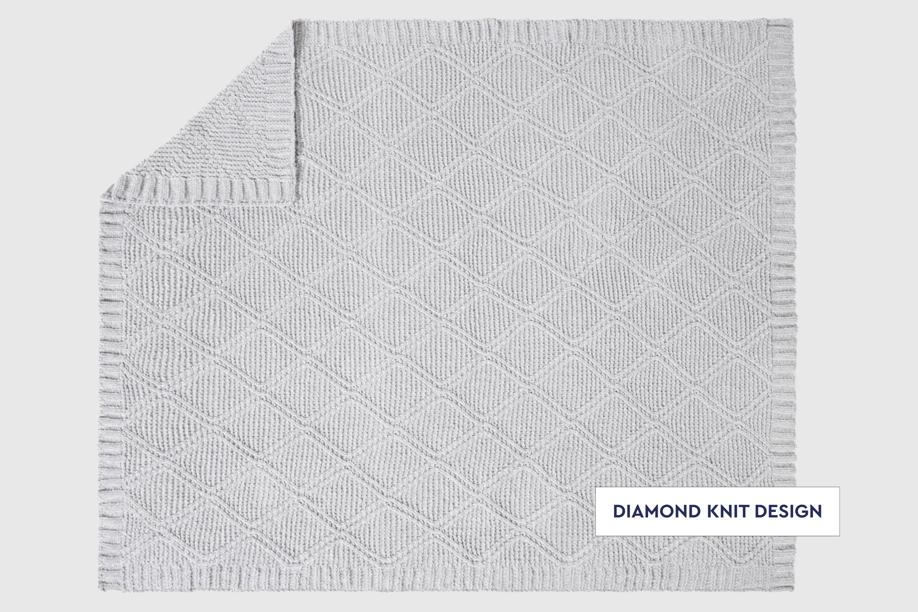 Diamond Chenille Throw Blanket