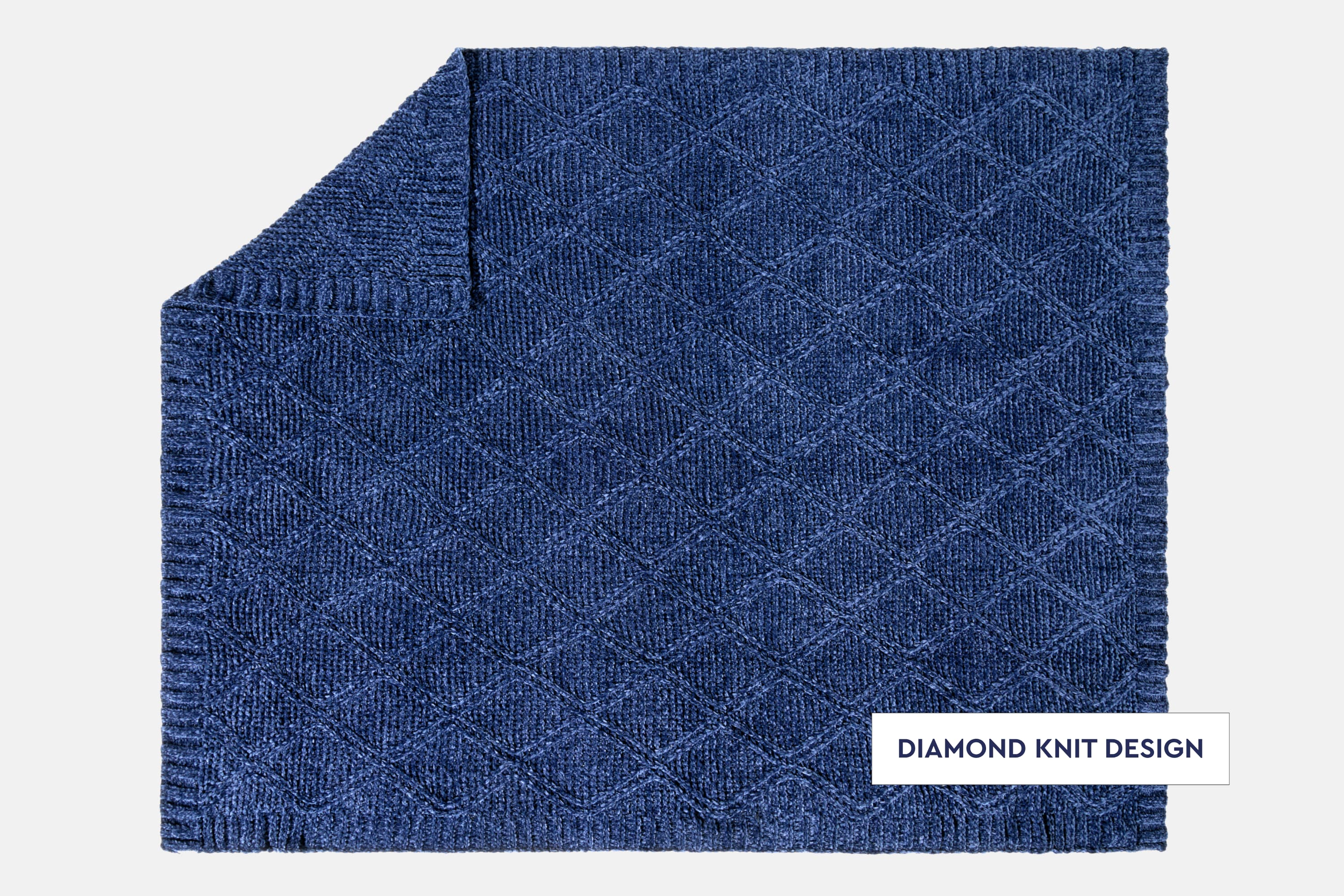 Diamond Chenille Throw Blanket
