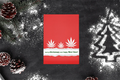 Have a Dope Holiday Merry Christmas Happy New Year Greeting Cards (1, 10, 30, and 50pcs)