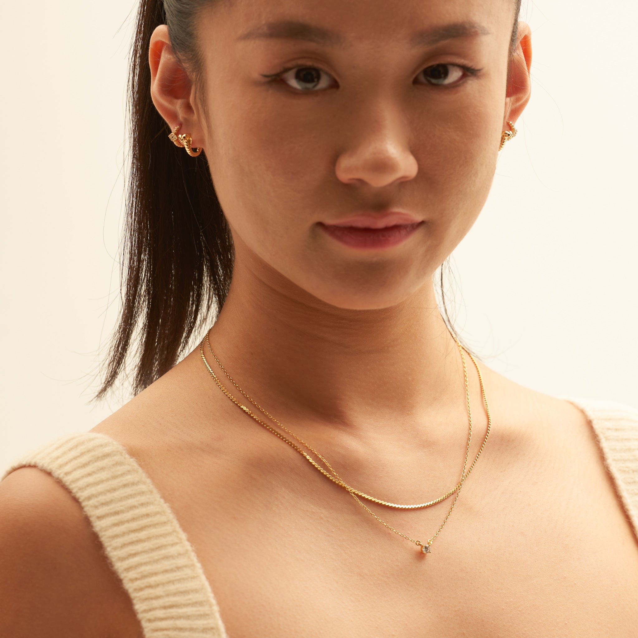 Dainty CZ Necklace