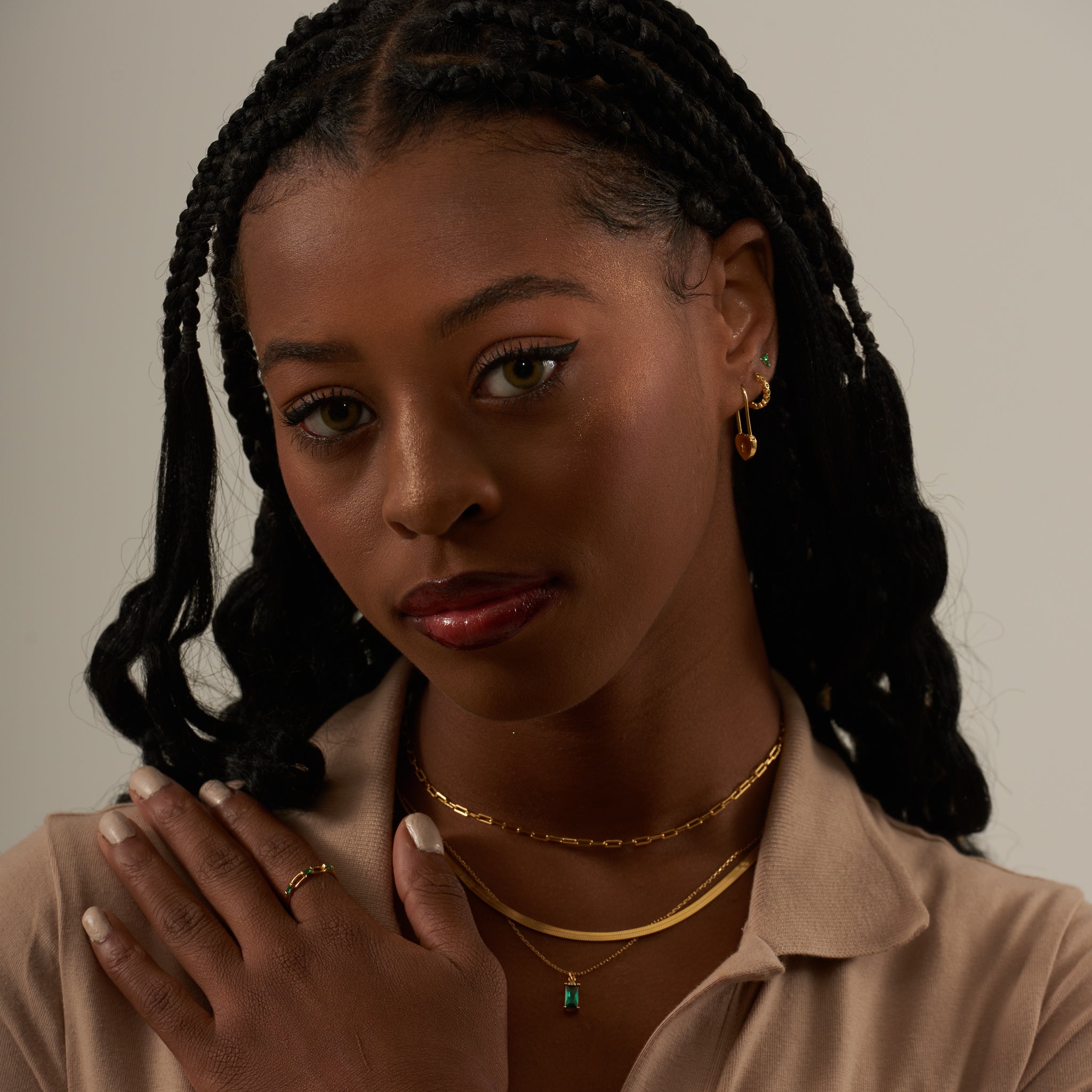 Paperclip Link Chain Necklace
