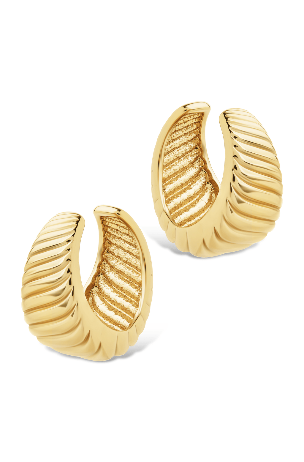 Beth Twisted Croissant Ear Cuff