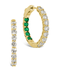 Karsyn Emerald Classic Hoops