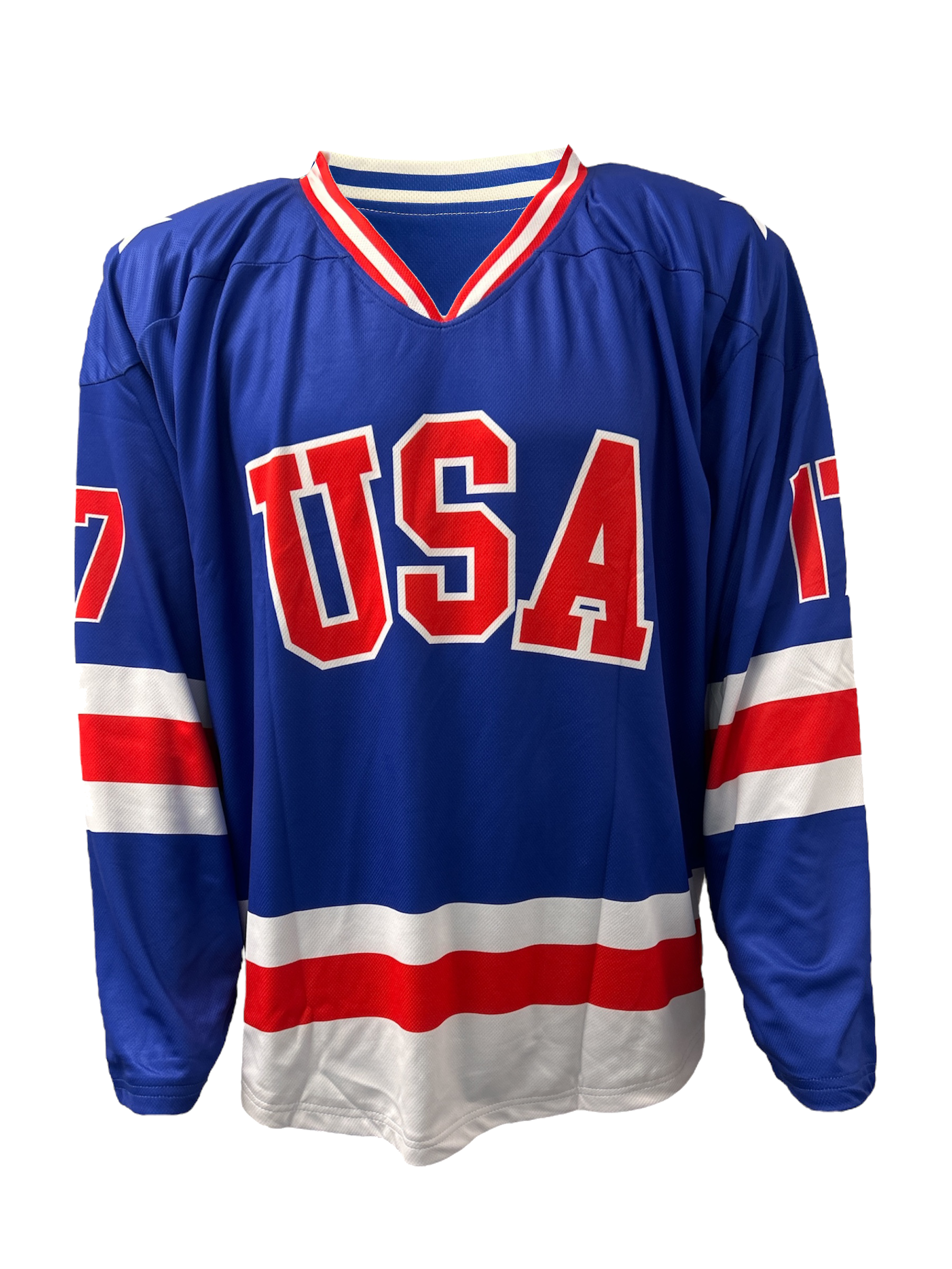 Jack O'Callahan USA Hockey Miracle on Ice 1980 Official Reversible Hockey Jersey