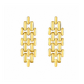 ER004G B.Tiff Gold Ripple Earrings