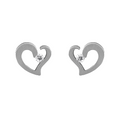 ER091W B.Tiff Heart Earrings