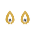 ER106G B.Tiff Gold Drop Earrings
