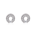 ER118W B.Tiff Pavé Barrel Earrings