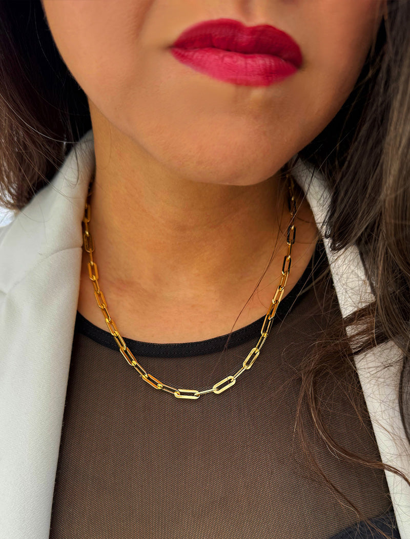 ESSENTIAL Medium Link Chain Necklaces