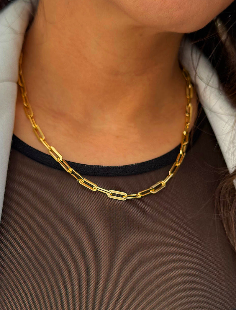 ESSENTIAL Medium Link Chain Necklaces