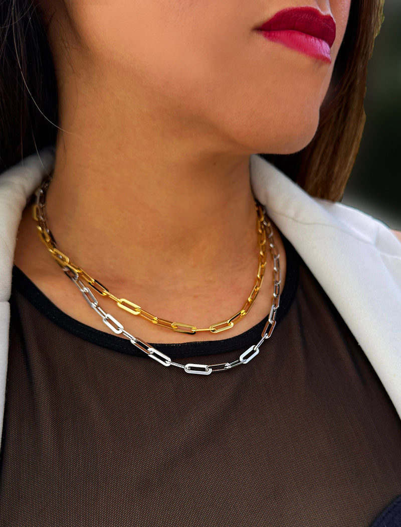 ESSENTIAL Medium Link Chain Necklaces