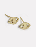 EVIL EYE Stud Earrings | Sterling Silver
