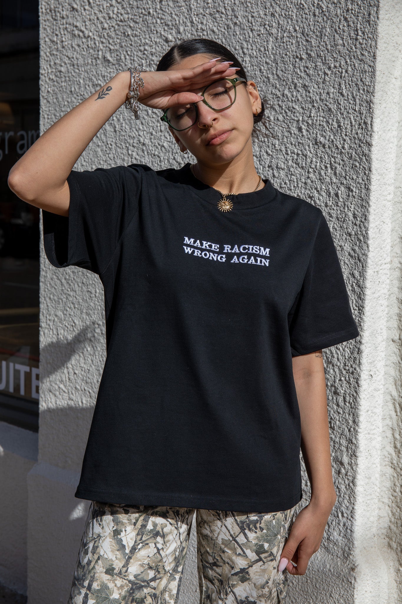 Anti-Rac*sm Tee (BLACK)
