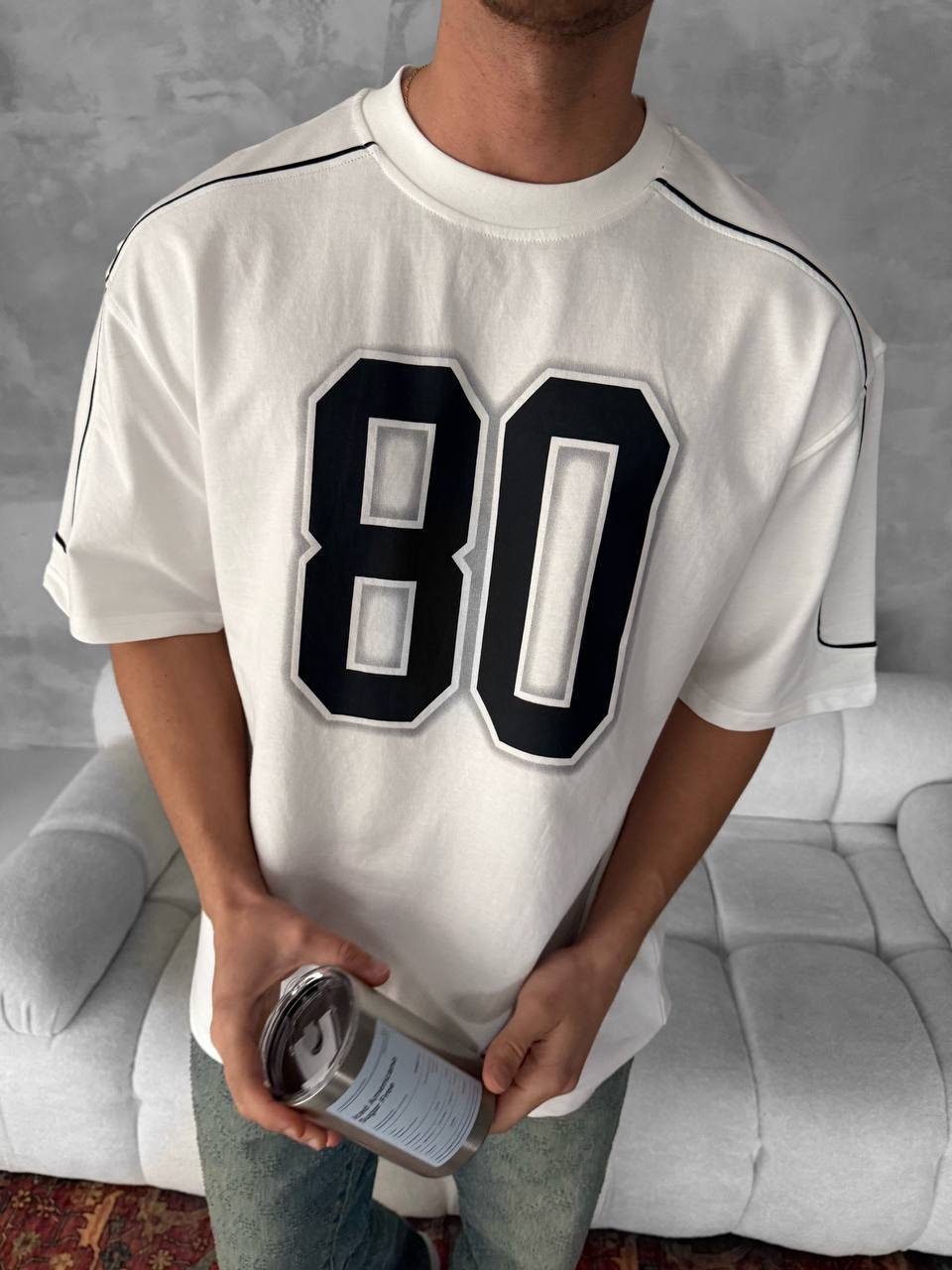 Eighty Unisex Oversize T-Shirt