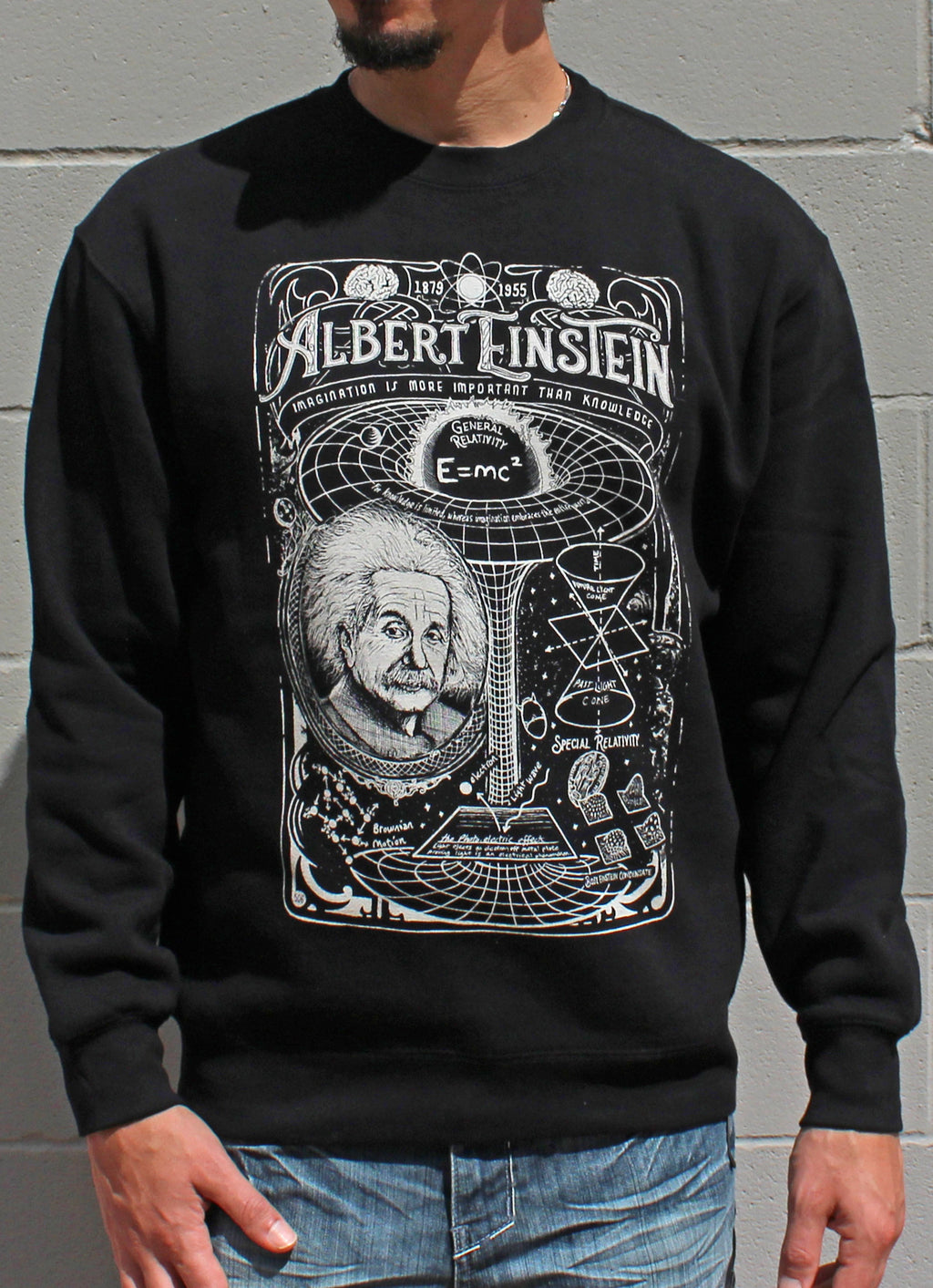 Albert Einstein Crewneck